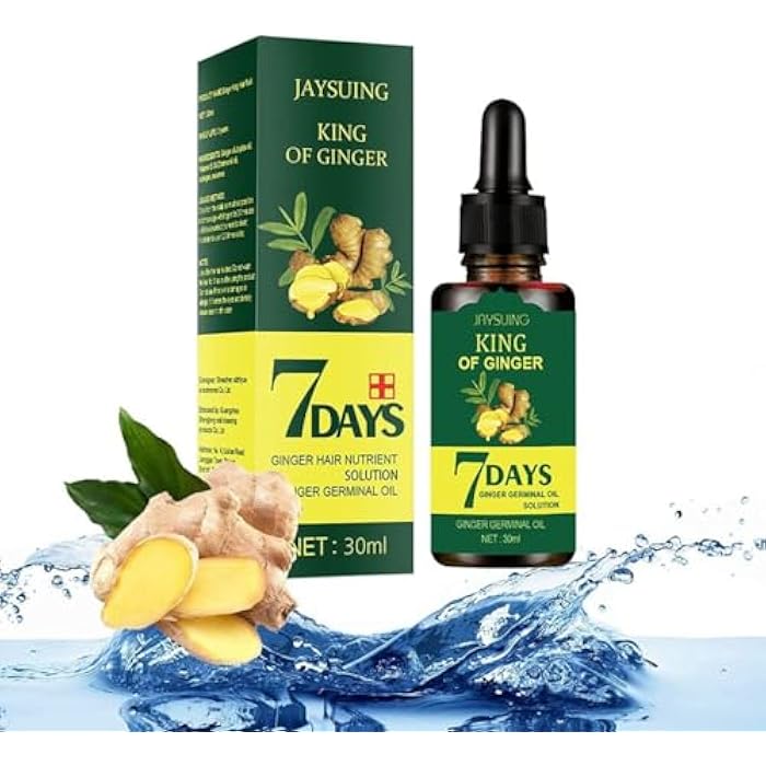 2 قطعة زيت نمو الشعر ومملء فرافات الشعر من جديد زيت علاج الفراغ وننمو الشعر وزيادة كثافة وتترطيب 30مل - Image 1